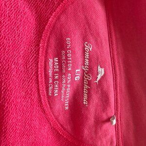 Tommy Bahama Half Zip Sweatshirt (Aruba)